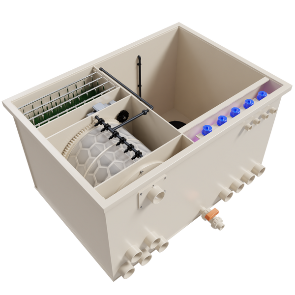 Комбинированный барабанный фильтр CrawTec DFC-UV-50 c УФ DFC-UV-50 фото
